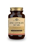 Citrato de Zinc 100 cápsulas de 30 mg de Solgar